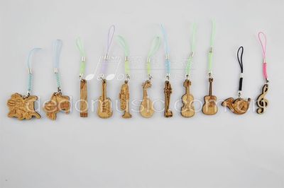 音樂禮品 手機(jī)掛 實木手機(jī)掛件